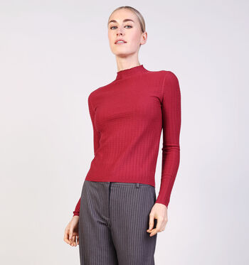 The Korner T-shirts Taupe/Rood