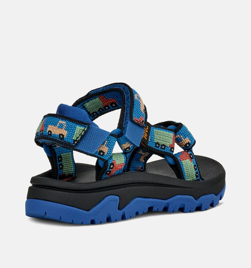 Teva Hurricane Chaussures d'eau en Bleu fonc&eacute; pour filles, gar&ccedil;ons (370346)
