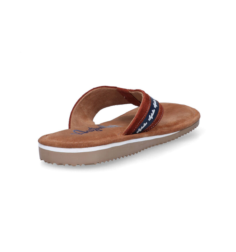Australian Azurro Cognac Teenslippers voor heren (337784)
