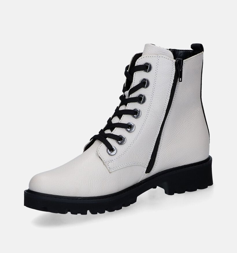 Remonte Boots à lacets en Blanc pour femmes (312338) - pour semelles orthopédiques