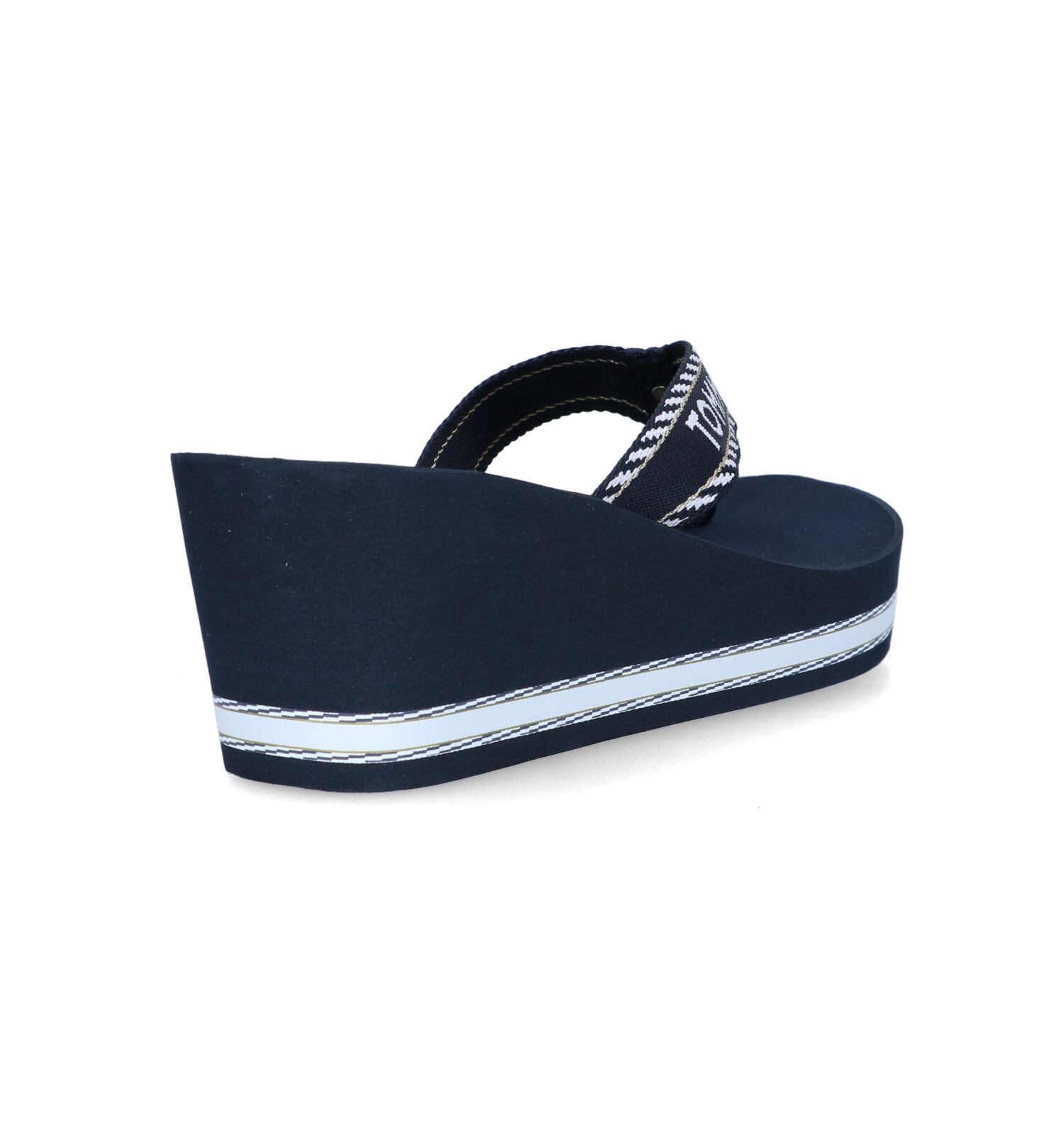 Blauwe teenslippers new arrivals