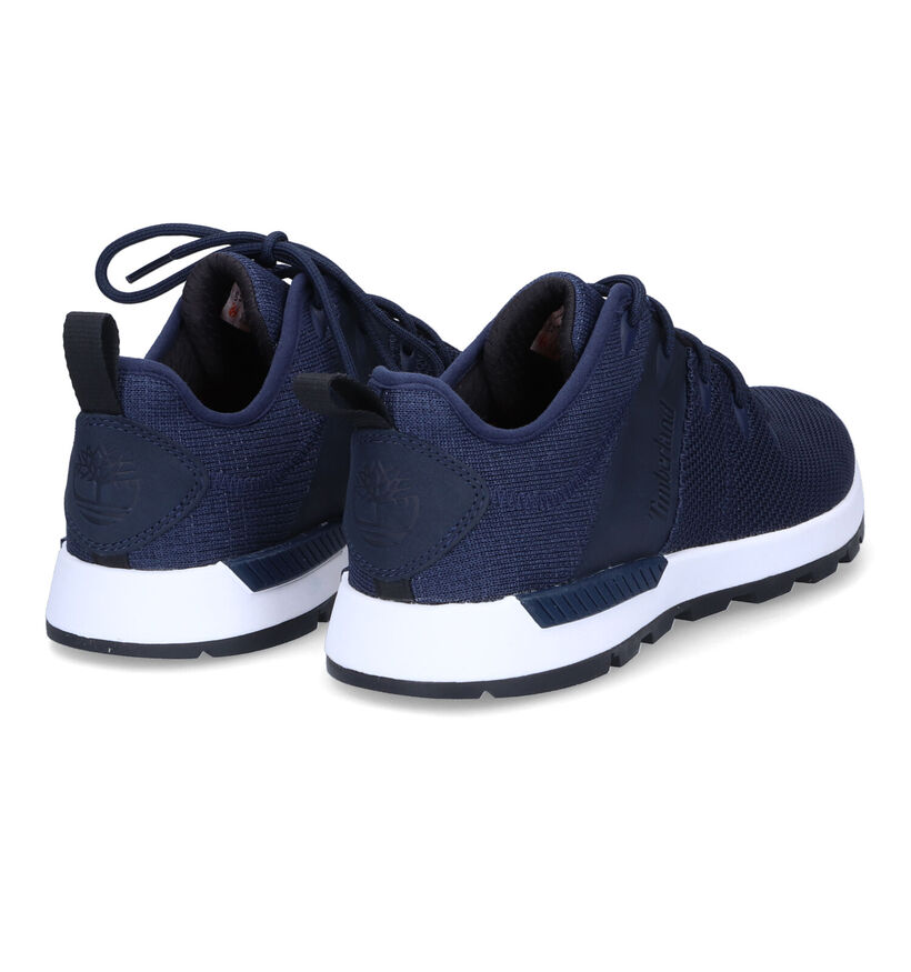 Timberland Sprint Trekker Baskets en Bleu en textile (303819)