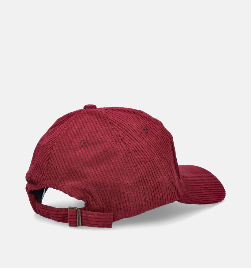 Dolce C Casquette velour en Bordeaux pour femmes (358198)