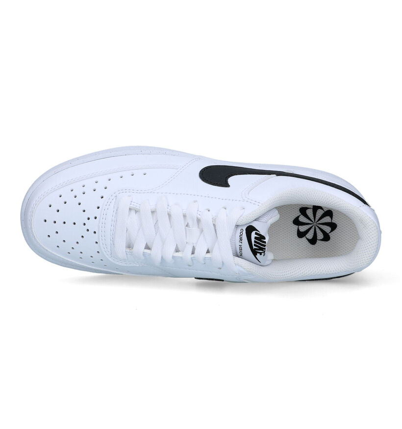 Nike Court Vision Low Next Nature Baskets en Blanc pour femmes (332408)