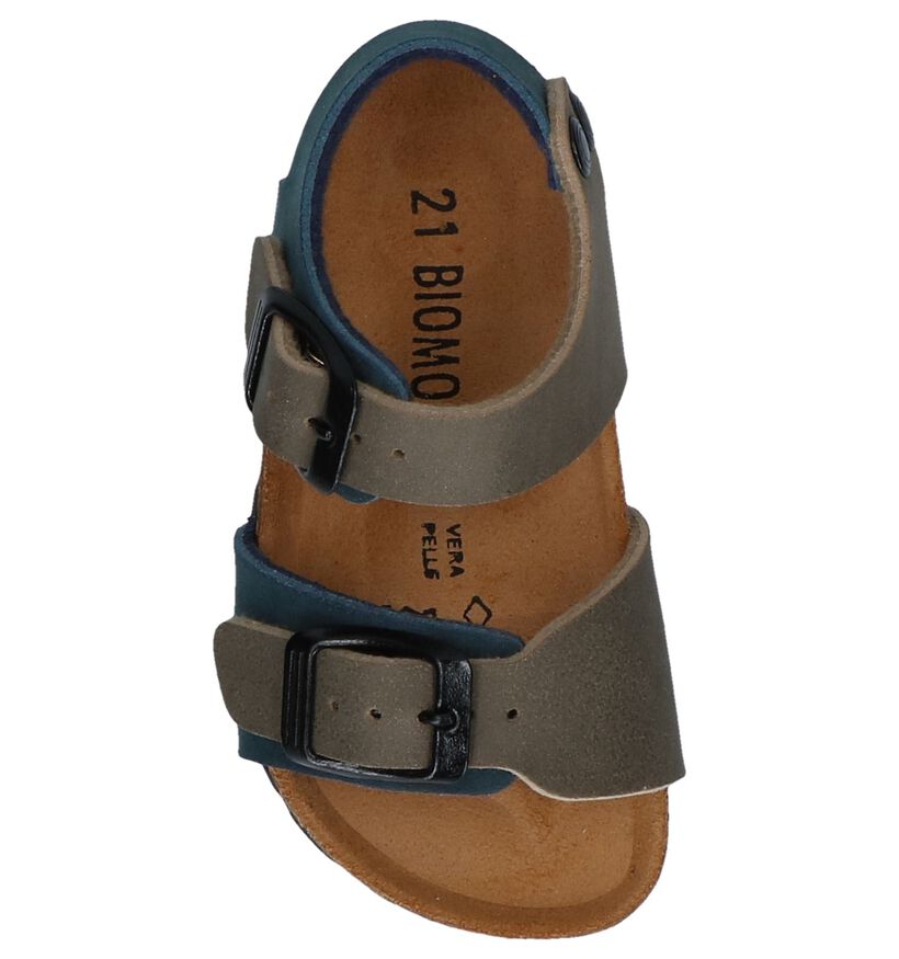 Biomodex Sandales en Bleu en simili cuir (273388)