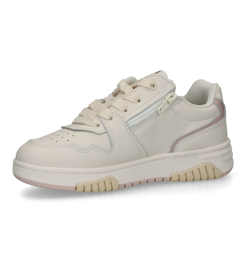 SJ Baskets basses en Blanc pour filles (320759) - pour semelles orthopédiques