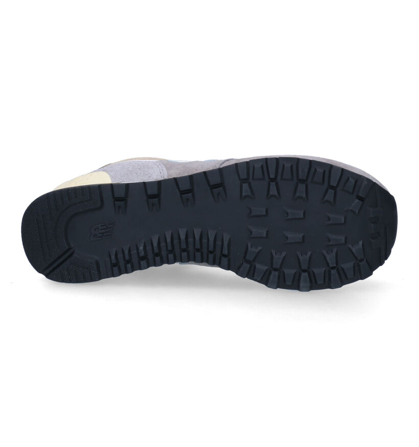 New Balance ML 574 Baskets basses en Gris pour hommes (353357) - pour semelles orthopédiques