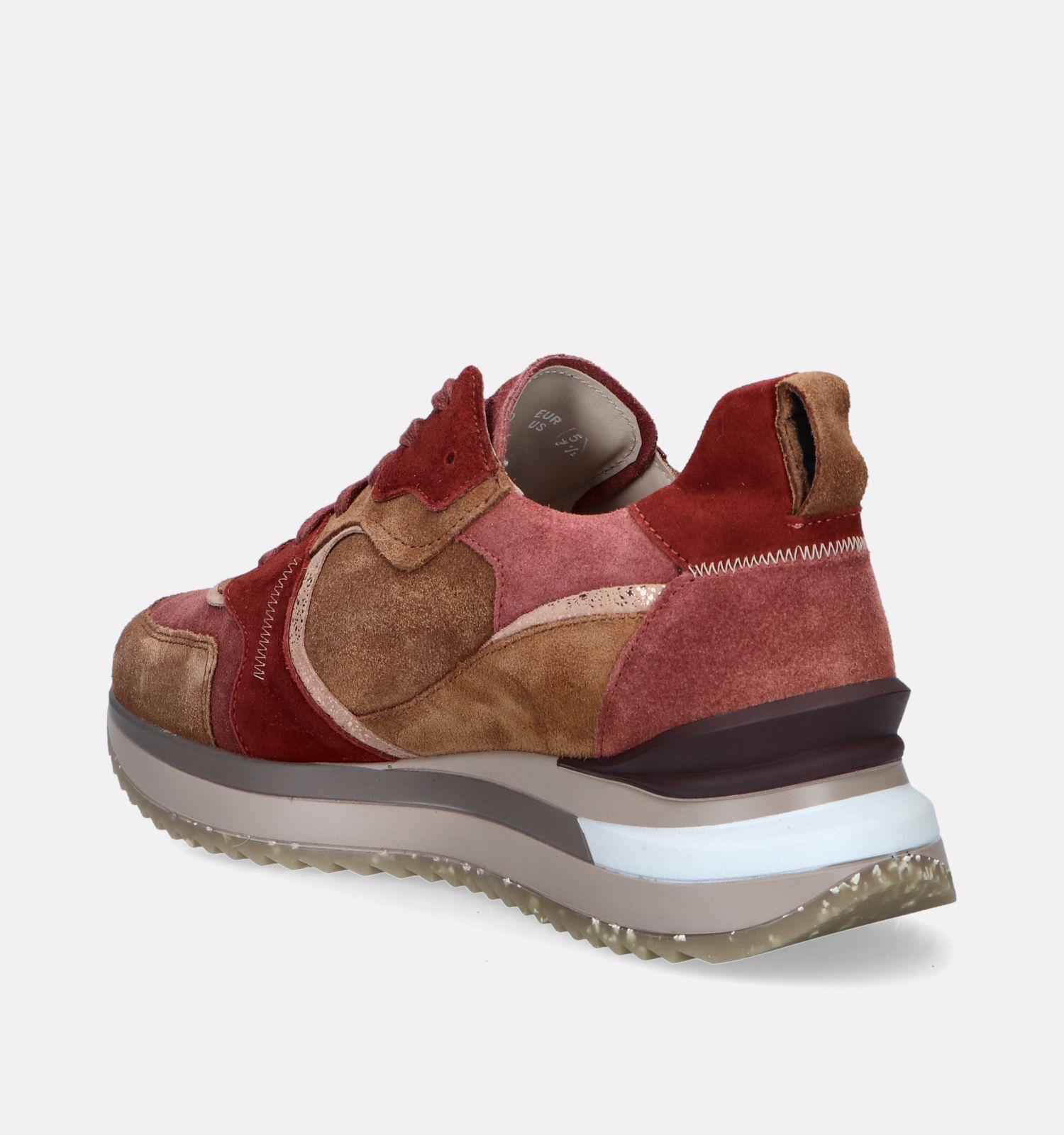 Mobils by Mephisto Janel Rode Sneakers Dames Sneakers Online op TORFS.BE