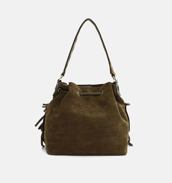 Suri Frey Handtassen Cognac/Taupe/Groen