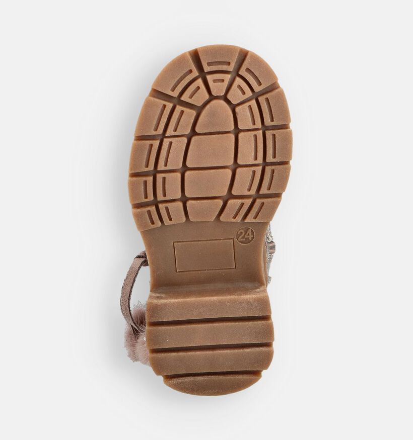 Milo & Mila Chaussures hautes en Argent pour filles (362973)