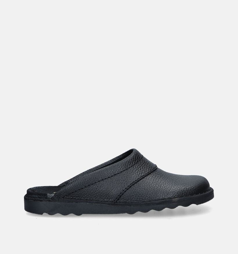 Di Chorsini Pantoufles ouvertes en Noir pour hommes (359026)