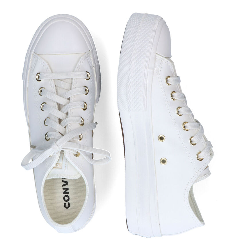 Converse Chuck Taylor AS Lift Witte Sneakers voor dames (309929)