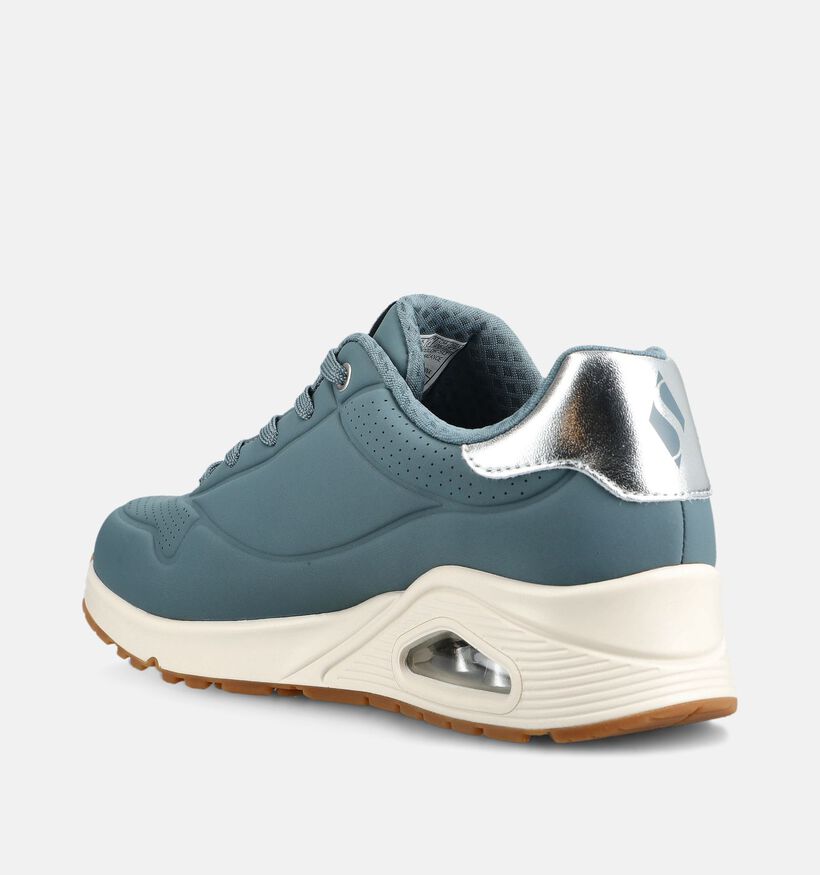 Skechers Uno Golden Air Baskets en Bleu pour femmes (376921) - pour semelles orthop&eacute;diques