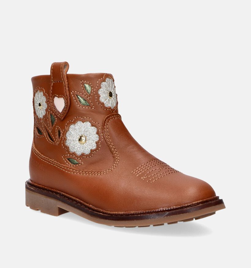 Pom d'Api Sister Boots Wendy Cognac Laarsjes voor meisjes (346694)
