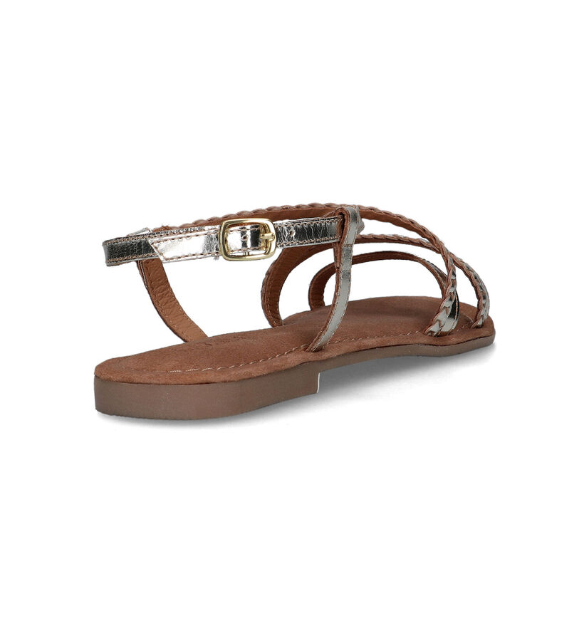 Lazamani Gouden Sandalen voor dames (323971)