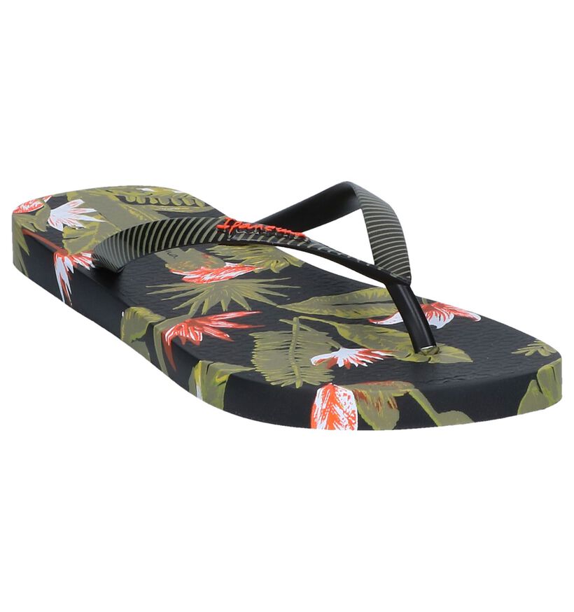 Zwarte Teenslippers Ipanema I Love Tropical in kunststof (246627)