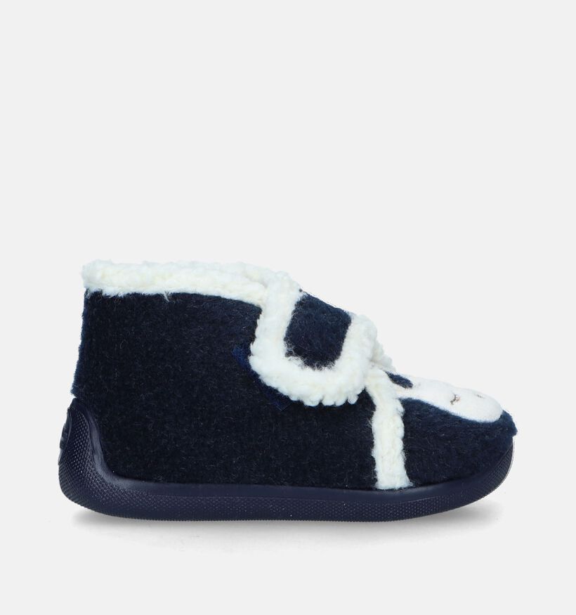 Milo & Mila Blauwe Hoge pantoffels voor meisjes (348619)