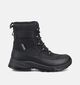 ICEPEAK Anaheim Ms Bottes de neige en Noir pour femmes (361868) - pour semelles orthopédiques