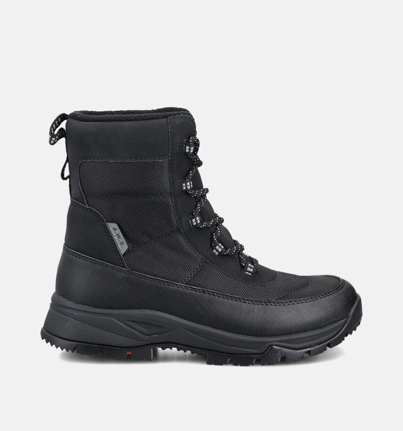ICEPEAK Anaheim Ms Bottes de neige en Noir pour femmes (361868) - pour semelles orthopédiques