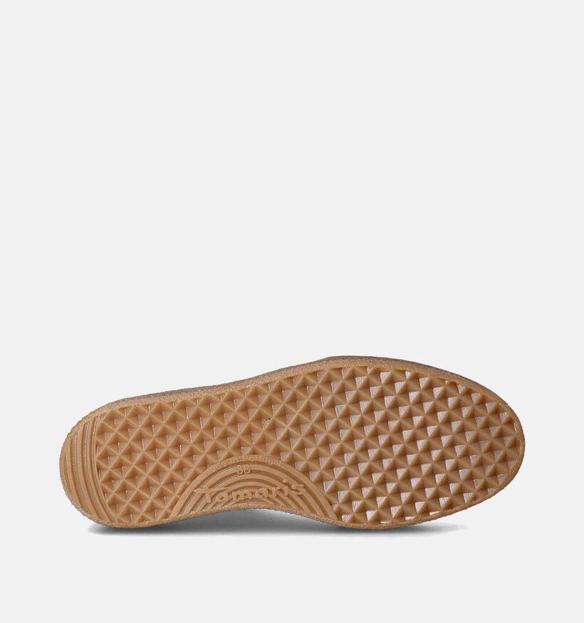 Tamaris Baskets casual en Écru pour femmes (354423) - pour semelles orthopédiques