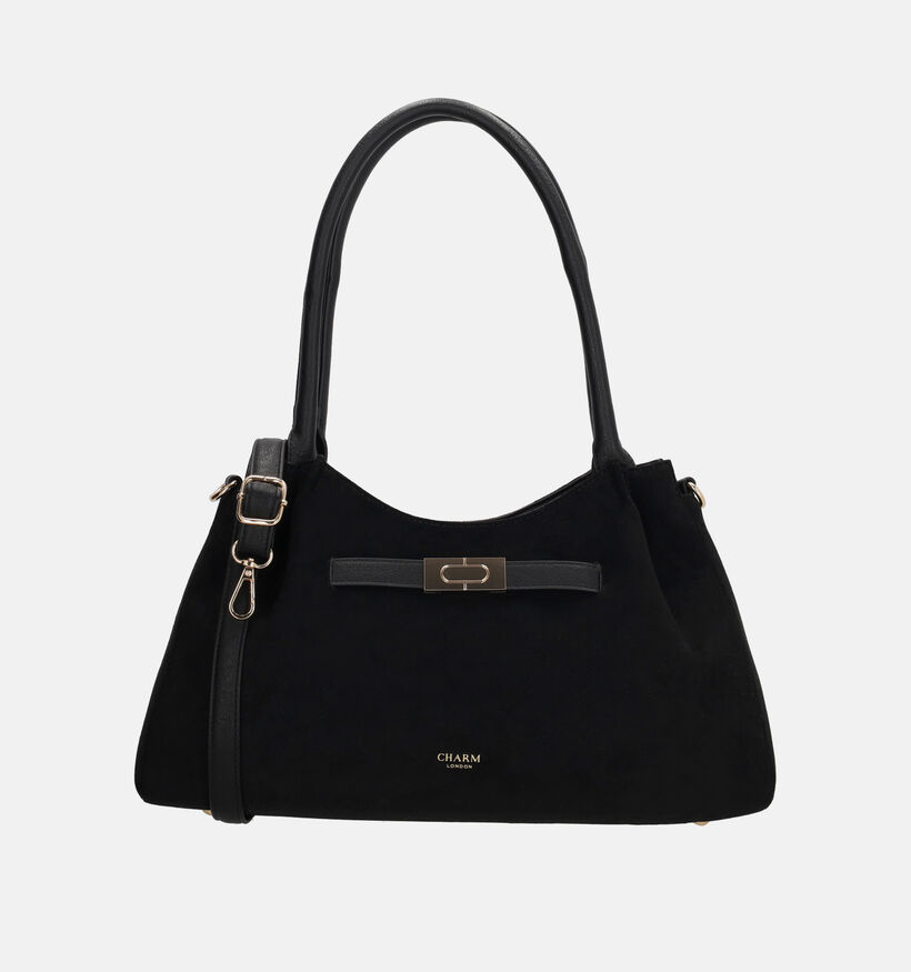 Charm London Dubai Sac &agrave; bandouli&egrave;re en Noir pour femmes (380944)