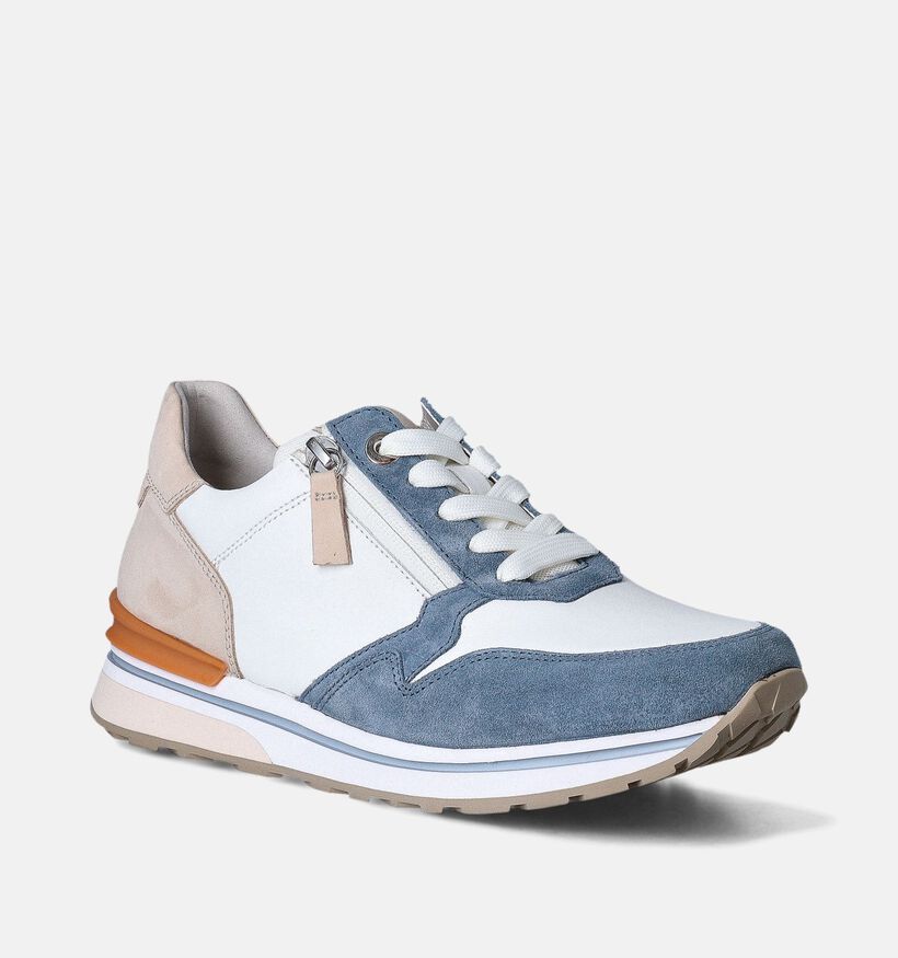 Gabor OptiFit Witte Sneakers voor dames (352082) - geschikt voor steunzolen