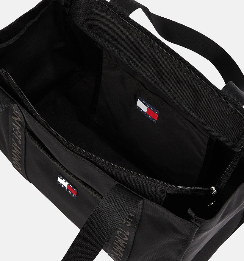 Tommy Hilfiger TJW Ess Daily Tote Cabas avec fermeture éclair en Noir pour femmes (349983)