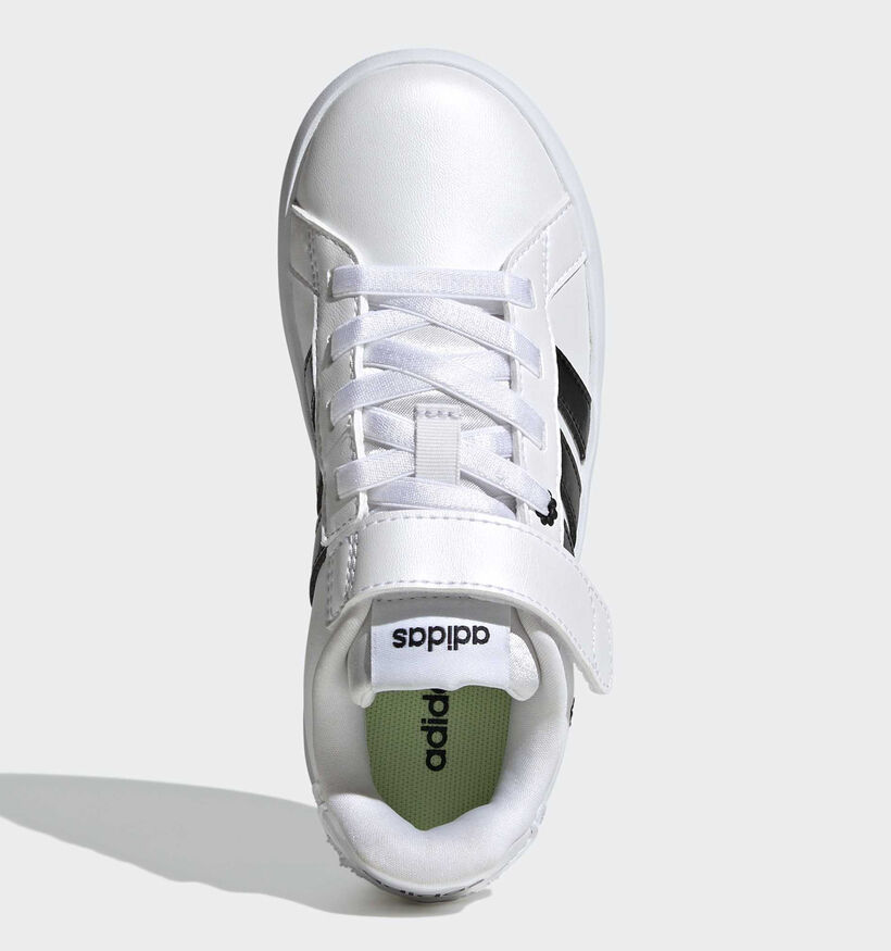adidas Grand Court 3.0 Witte Sneakers voor meisjes (375398)