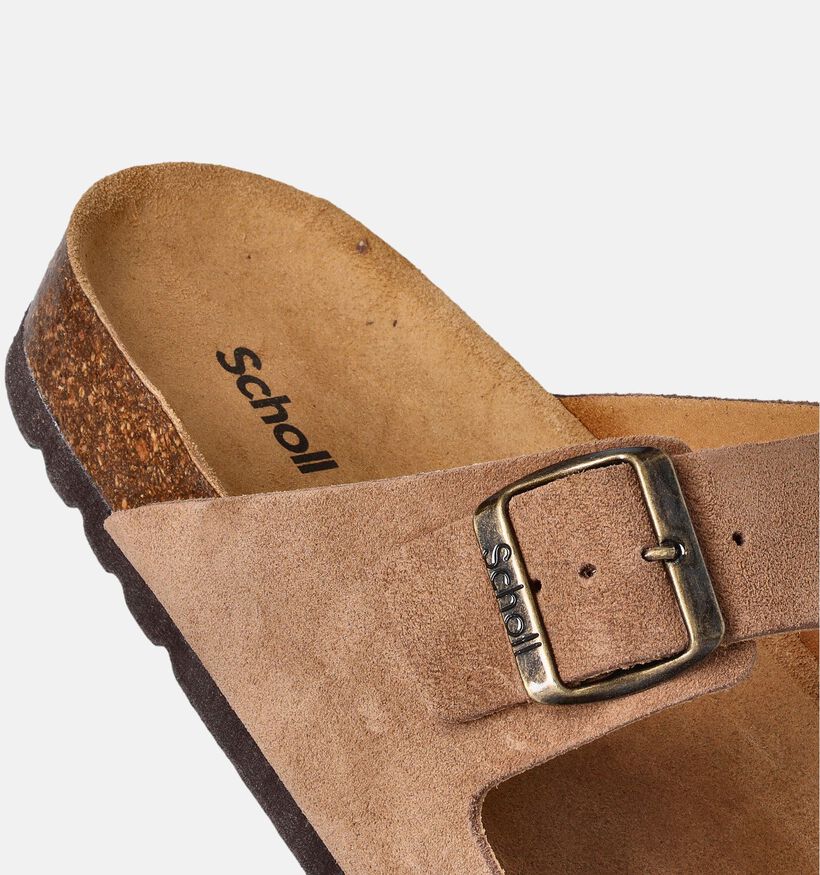 Scholl Julien Taupe Slippers voor heren (357579)