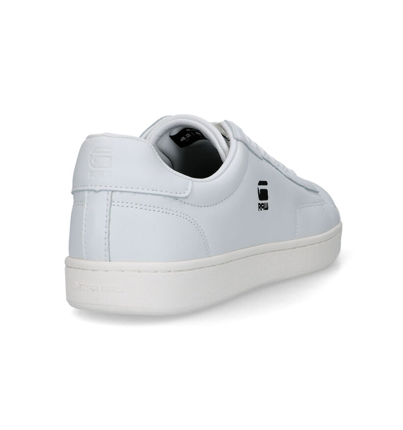 G-Star Cadet Lea Chaussures à lacets en Blanc pour hommes (320073) - pour semelles orthopédiques