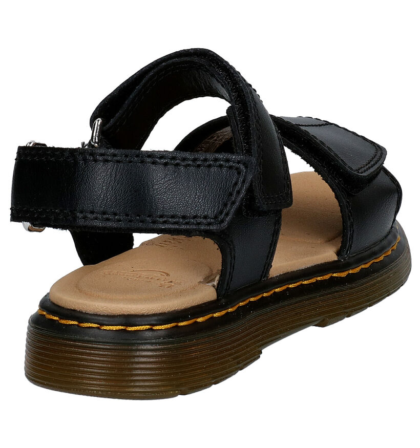 Dr. Martens Romi Zwarte Sandalen in leer (265709)