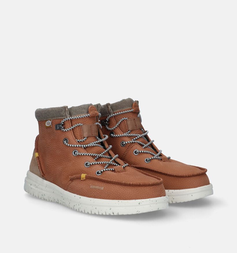 HEYDUDE Bradlet Bruine Boots voor heren (330192) - geschikt voor steunzolen
