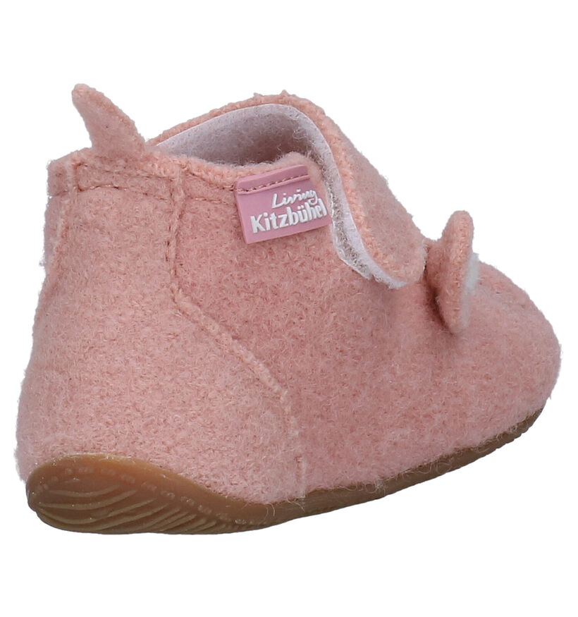 Living Kitzbühel Pantoufles fermées en Rose en textile (281187)