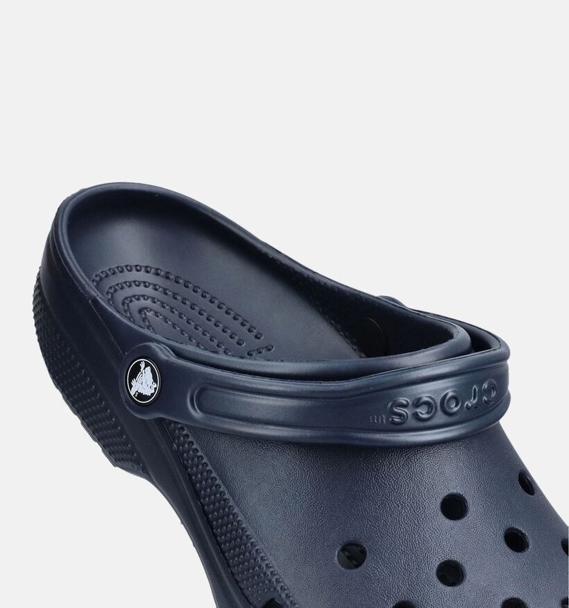 Crocs Classic Clog Claquettes en Bleu fonc&eacute; pour hommes (379710)