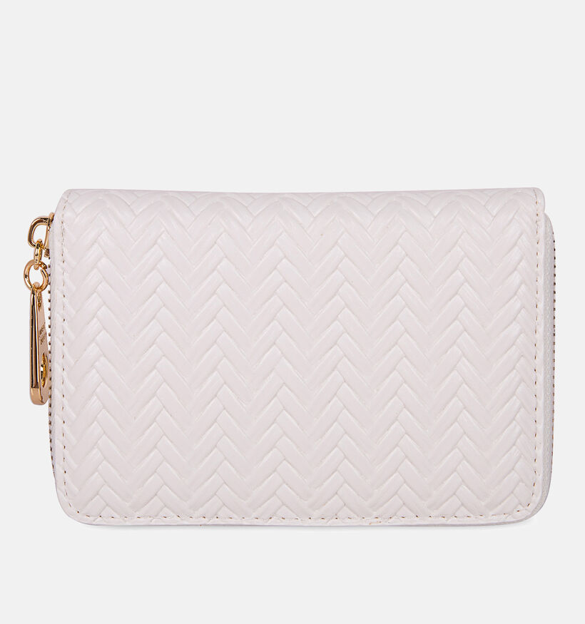 Laurent David Witte Ritsportemonnee voor dames (373967)