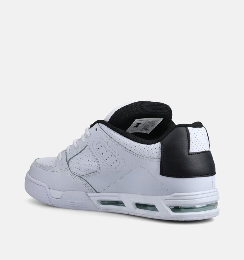 DC Shoes Command Baskets basses en Blanc pour hommes (368742) - pour semelles orthop&eacute;diques