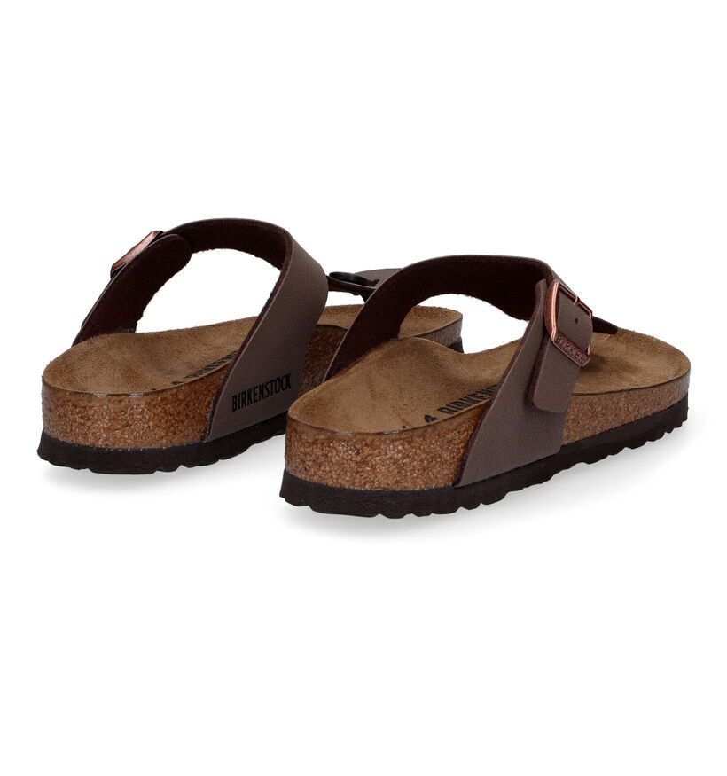 Birkenstock Gizeh Zwarte Teenslippers voor jongens (338075)