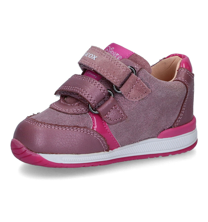 Geox Rishon Chausures pour bébé en Rose Disney Marie en cuir (317604)