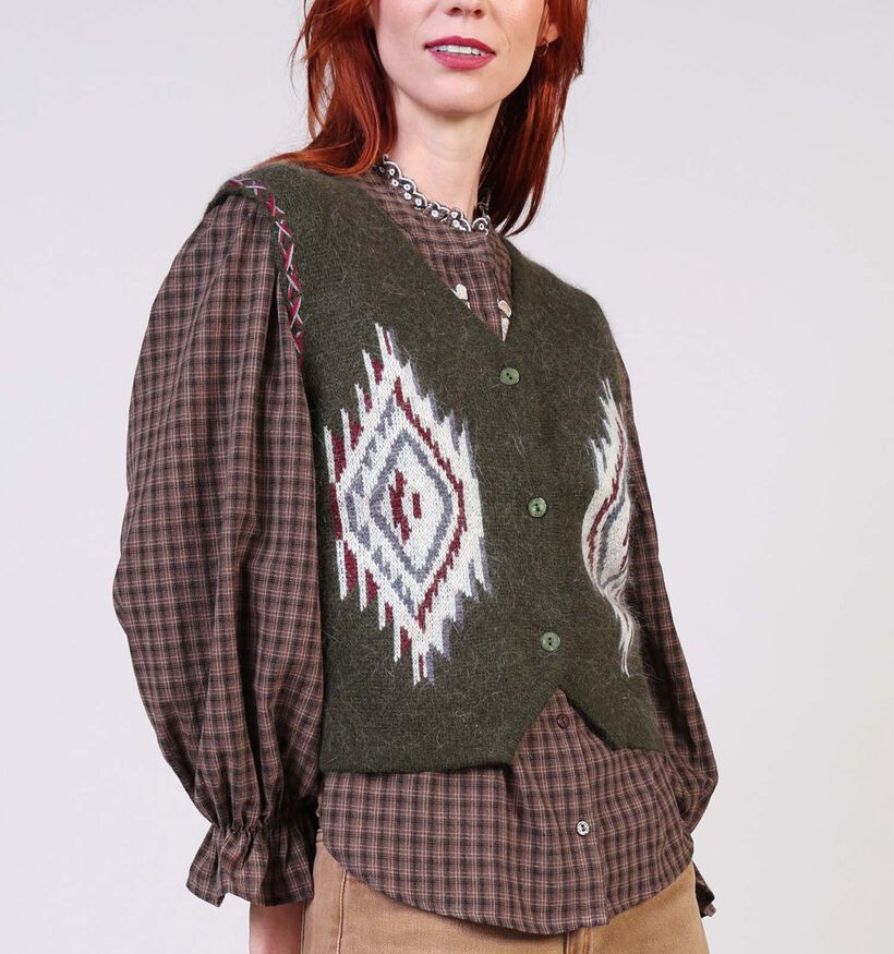 Adoré Laura Gilet en Vert pour femmes (369248)