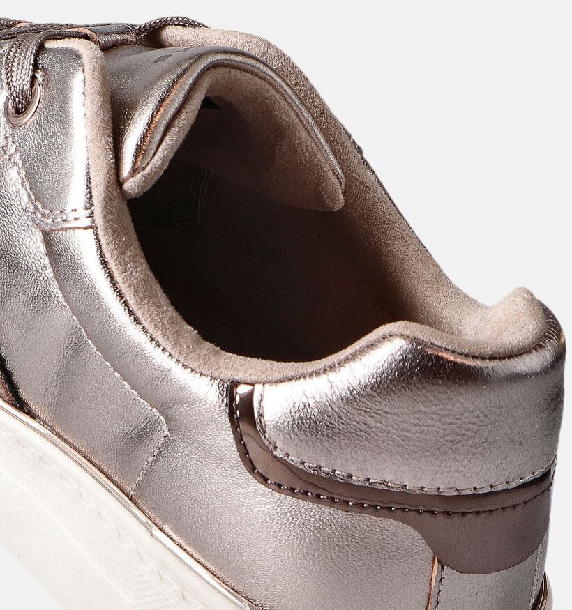 Tamaris Chaussures à lacets en Or pour femmes (351570) - pour semelles orthopédiques