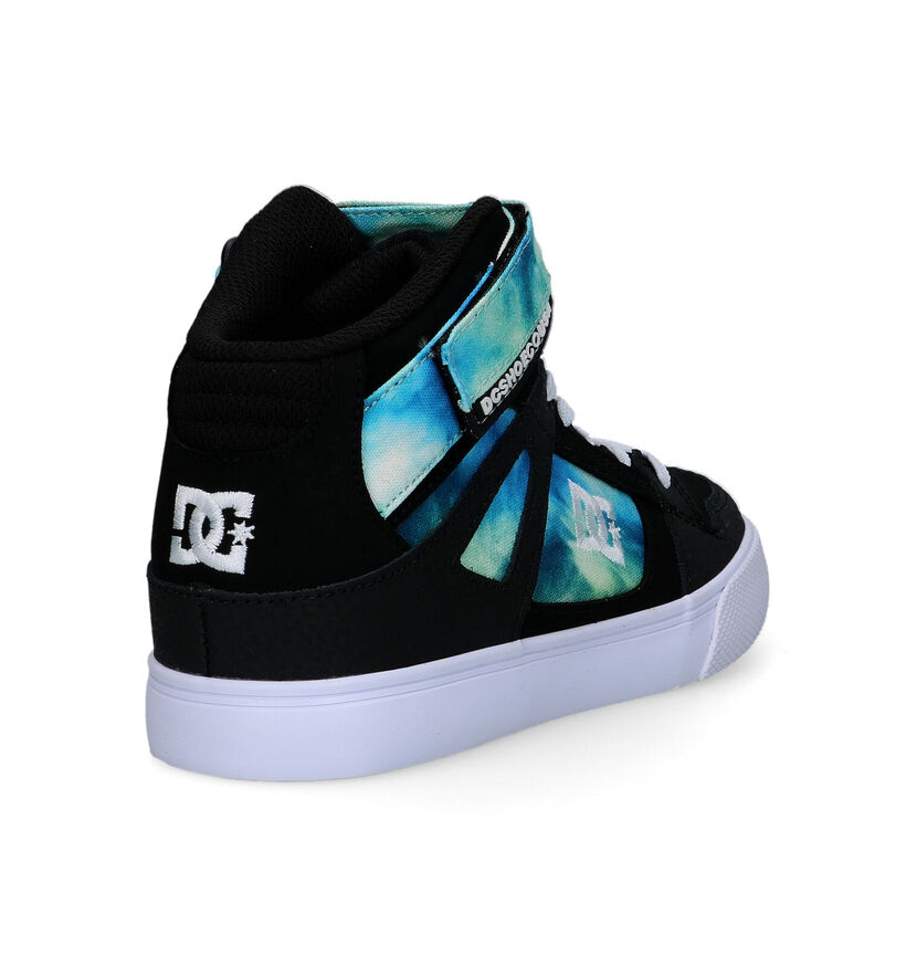 DC Shoes Pure High Top Baskets de skate en Noir pour garçons (334932)