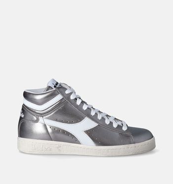 Diadora Game High Sneakers Zilver