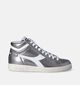 Diadora Game L High Metallic Zilveren Sneakers voor dames (350838)
