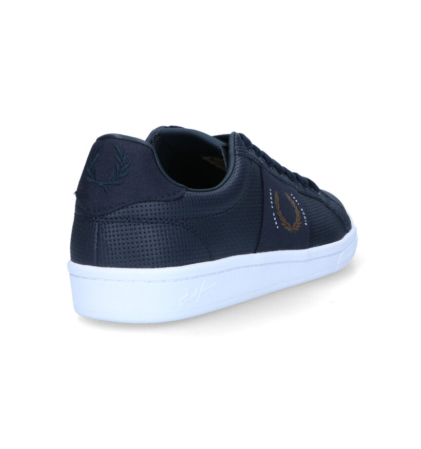 Fred Perry Chaussures à lacets en Bleu foncé pour hommes (317781)