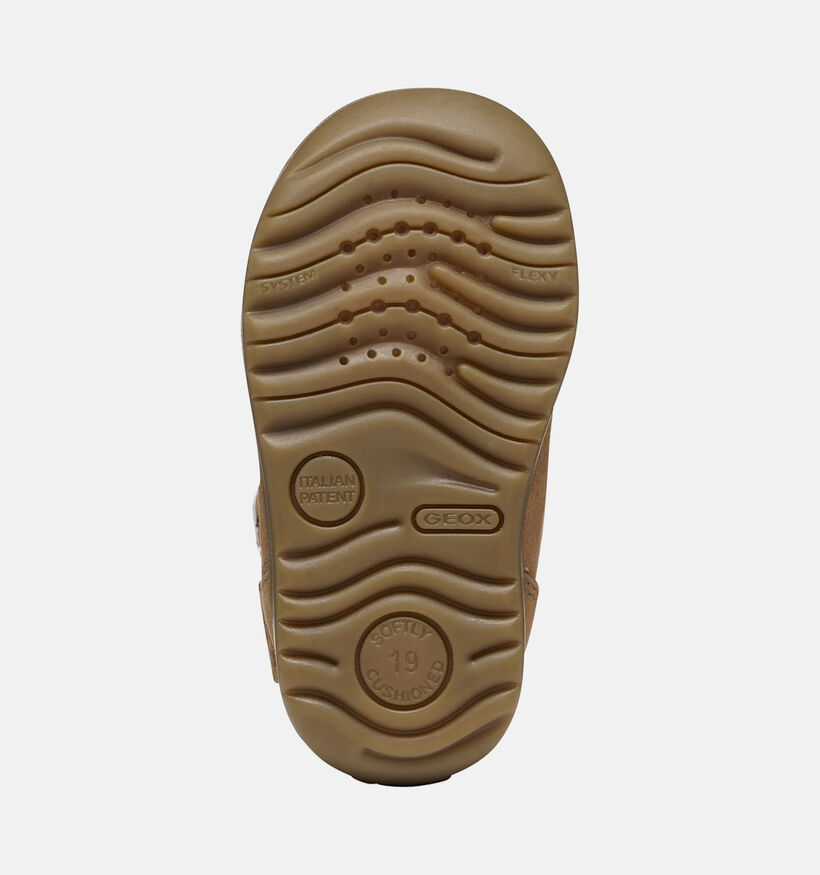 Geox Bruine Boots met Velcro voor jongens (377754) - geschikt voor steunzolen
