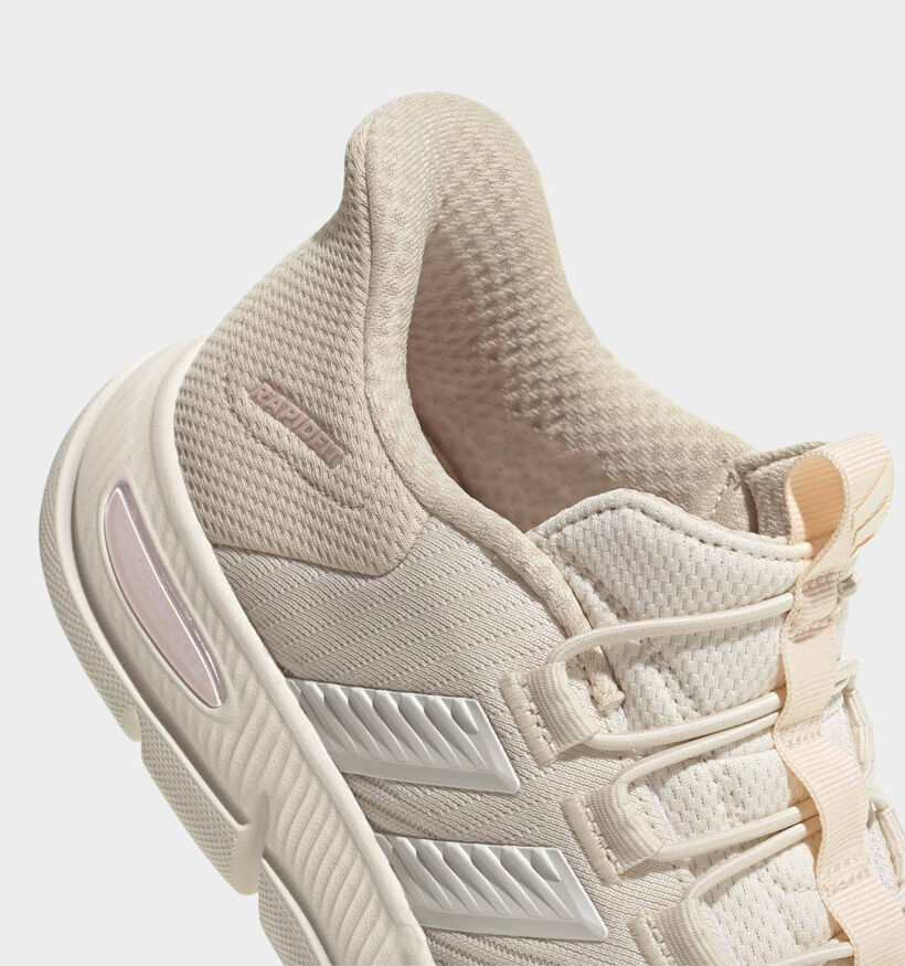 adidas Cloudfoam Flex Rapidfit Lichtbeige Sneakers voor dames (366739)