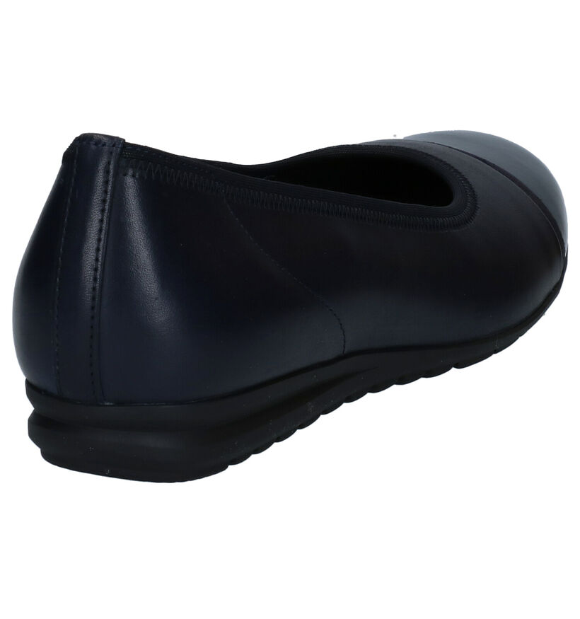 Gabor Easy Walking Ballerines en Bleu en cuir (287749)