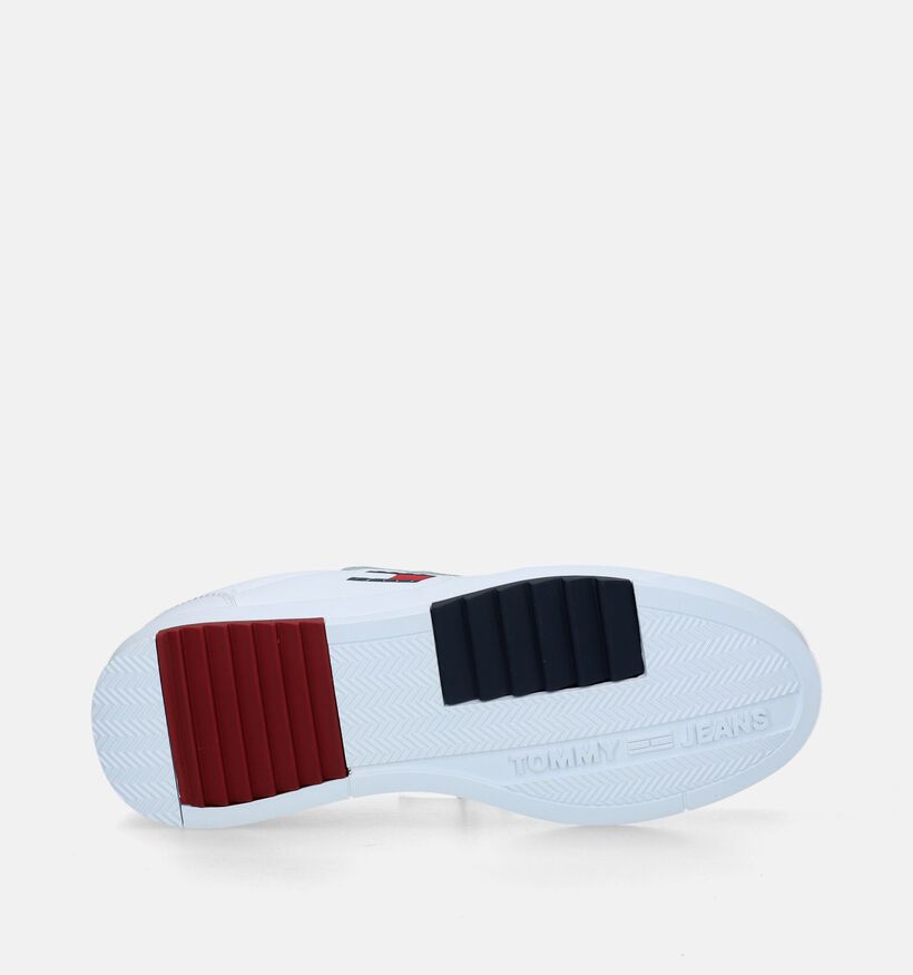 Tommy Hilfiger TJM Retro Baskets en Blanc pour hommes (338020) - pour semelles orthopédiques