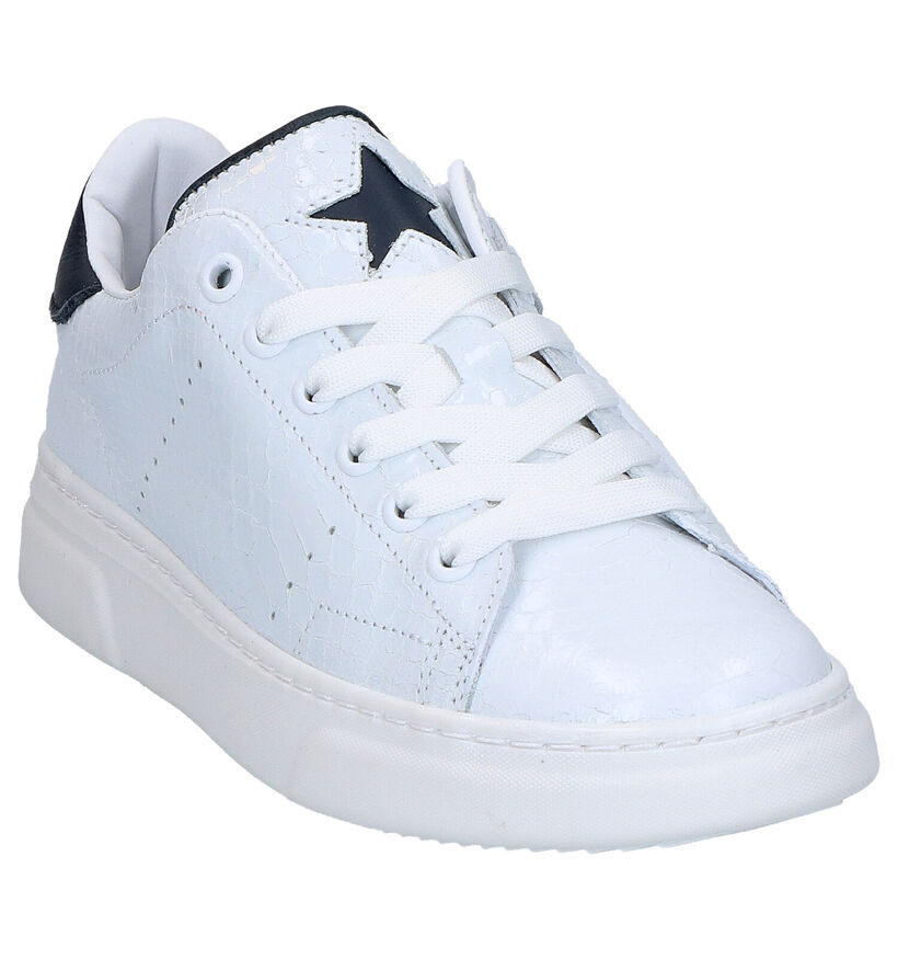 Hip Baskets basses en Blanc en cuir (272355)