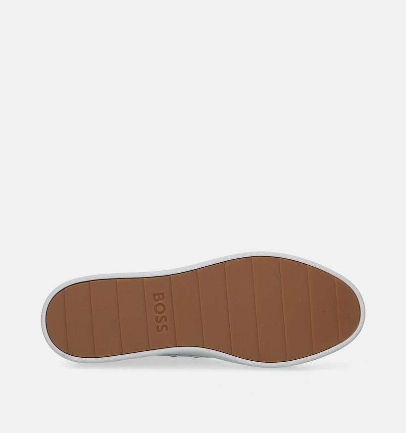 BOSS Belwar Tenn Chaussures avec lacets en Blanc pour hommes (343645) - pour semelles orthopédiques